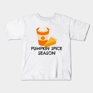 Pumpkin Spice and Everything Nice - Festive Fall Season Design To Show Your Love For Autumn Kids T-Shirt